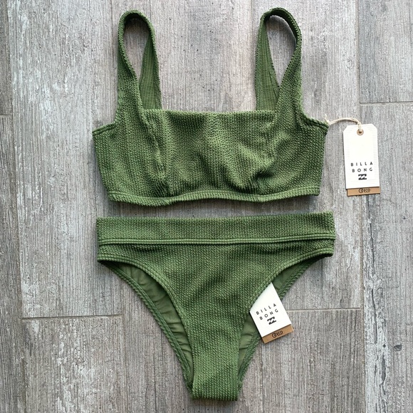 🔥🔥BILLABONG - SQUARE UNDERWIRE MAUI SET🔥🔥 - Picture 2 of 5
